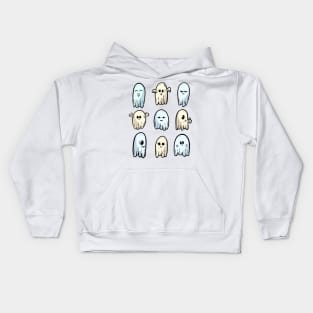 Cute Hallowen Ghosts Kids Hoodie